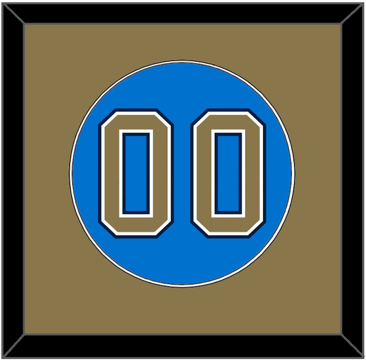 UCLA Baseball Number - Alternate Light Blue (2010-2013) - Essential Tier 2