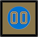 UCLA Baseball Number - Alternate Light Blue (2010-2013) - Single Mat 2