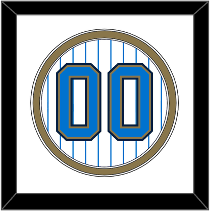 UCLA Baseball Number - Home Pinstripes (2010-2013) - Signature Tier 2