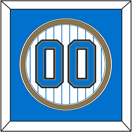 UCLA Baseball Number - Home Pinstripes (2010-2013) - Signature Tier 3