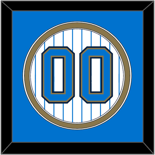 UCLA Baseball Number - Home Pinstripes (2010-2013) - Signature Tier 3