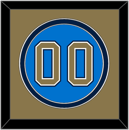 UCLA Baseball Number - Alternate Light Blue (2010-2013) - Signature Tier 3
