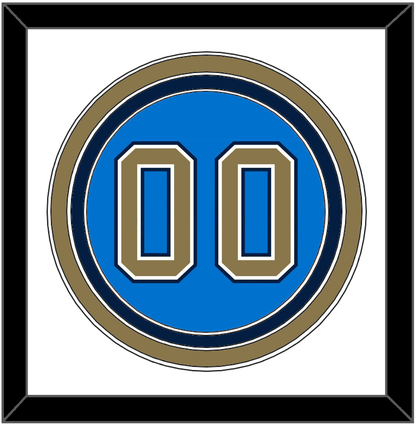UCLA Baseball Number - Alternate Light Blue (2010-2013) - Premier Tier 1