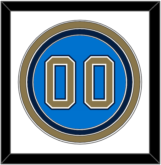 UCLA Baseball Number - Alternate Light Blue (2010-2013) - Premier Tier 1