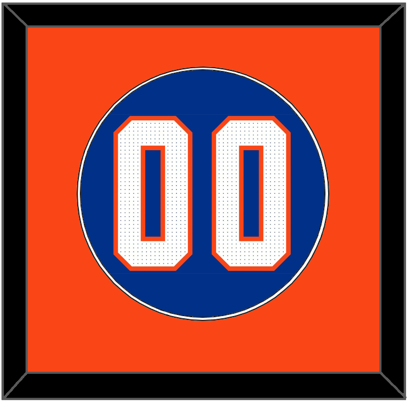 Florida Baseball Number - Road Blue - Essential Tier 2