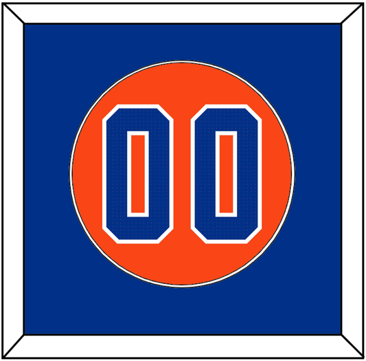 Florida Baseball Number - Alternate Orange - Essential Tier 2