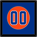 Florida Baseball Number - Alternate Orange - Single Mat 2