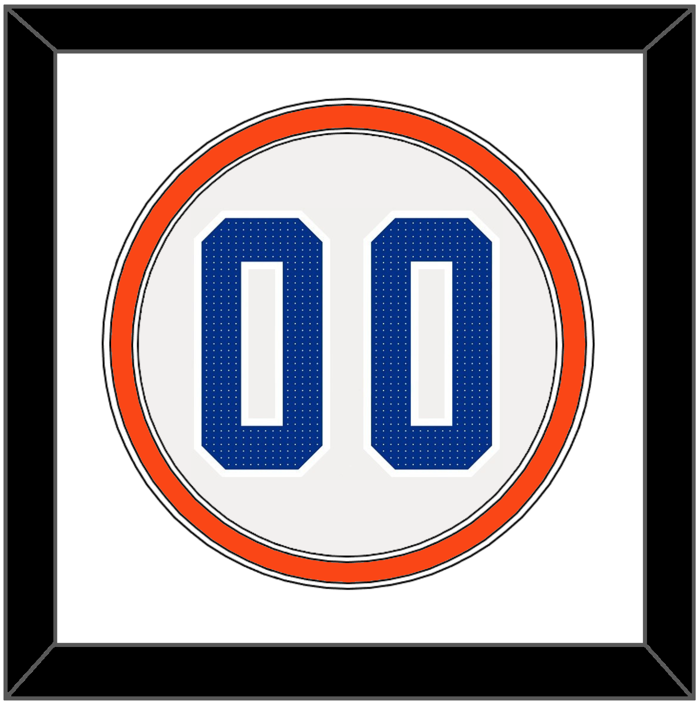 Florida Baseball Number - Home White - Signature Tier 1