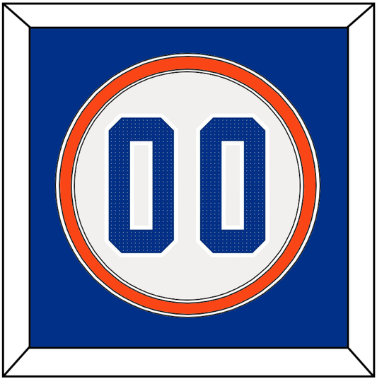Florida Baseball Number - Home White - Signature Tier 2