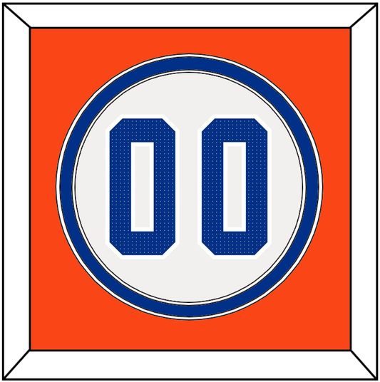 Florida Baseball Number - Home White - Signature Tier 3