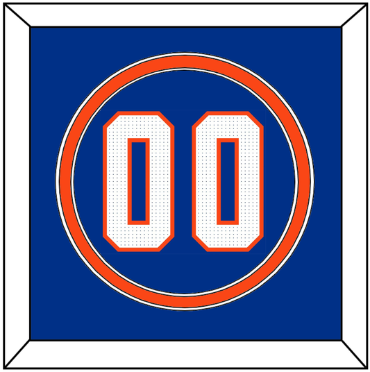 Florida Baseball Number - Road Blue - Signature Tier 2