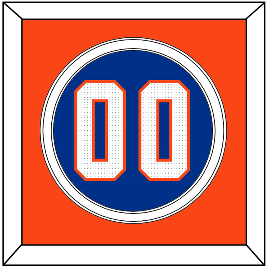 Florida Baseball Number - Road Blue - Signature Tier 3