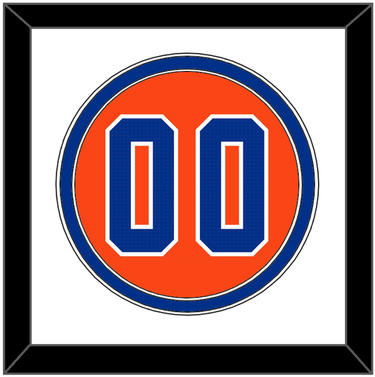 Florida Baseball Number - Alternate Orange - Signature Tier 1