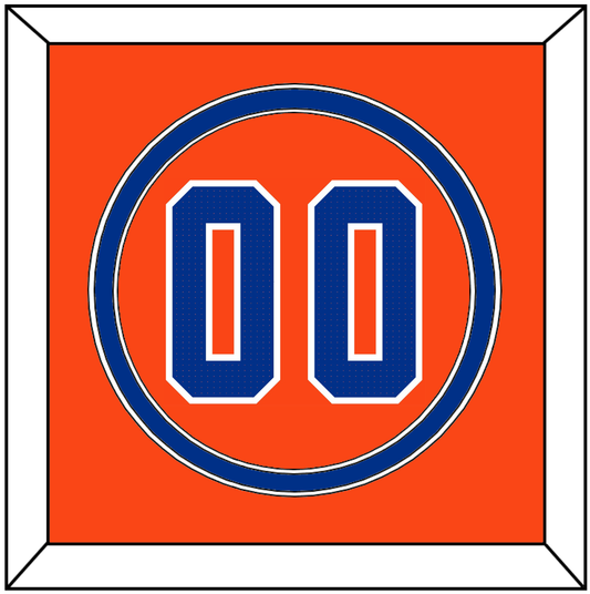 Florida Baseball Number - Alternate Orange - Signature Tier 2