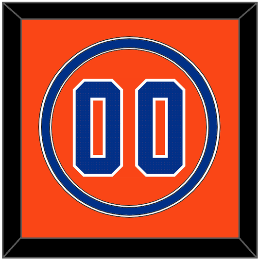 Florida Baseball Number - Alternate Orange - Signature Tier 2