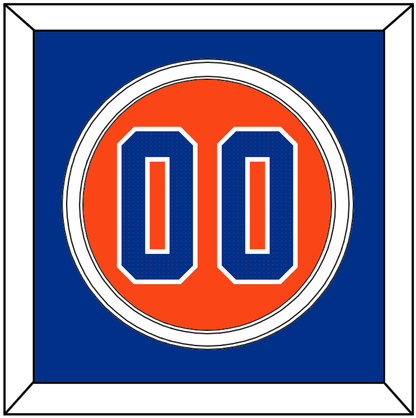 Florida Baseball Number - Alternate Orange - Signature Tier 3