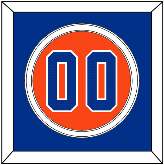 Florida Baseball Number - Alternate Orange - Signature Tier 3