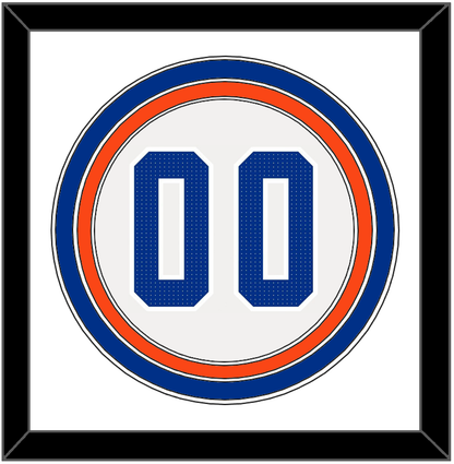 Florida Baseball Number - Home White - Premier Tier 1