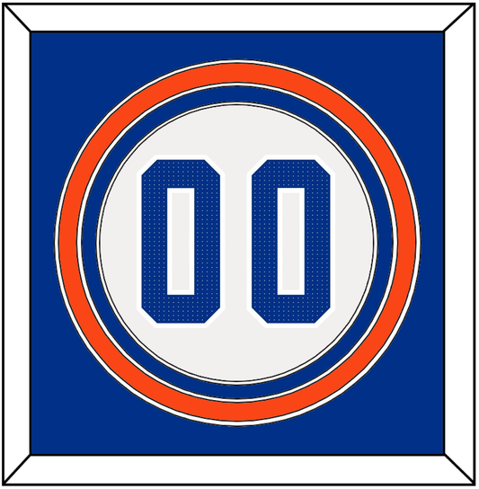 Florida Baseball Number - Home White - Premier Tier 2