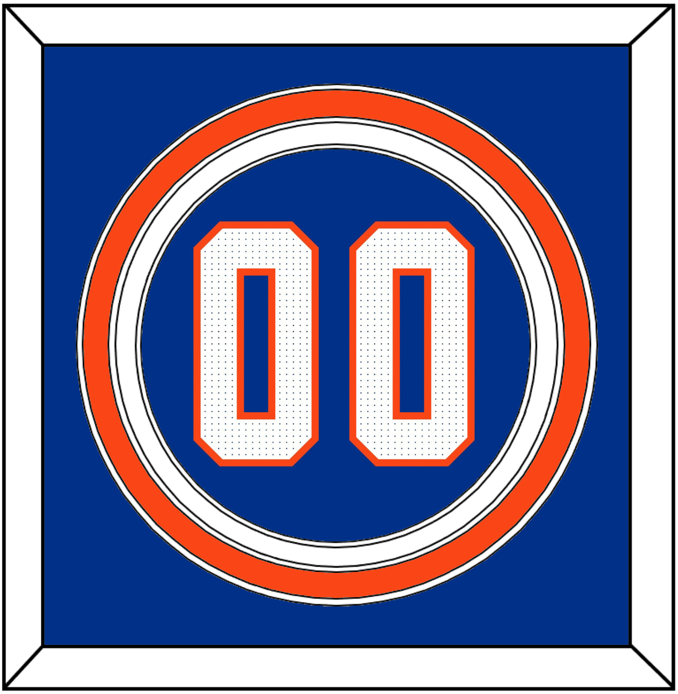 Florida Baseball Number - Road Blue - Premier Tier 2