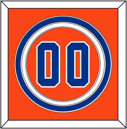Florida Baseball Number - Alternate Orange - Premier Tier 2