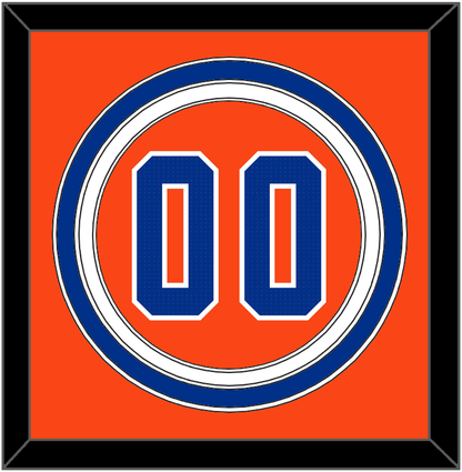 Florida Baseball Number - Alternate Orange - Premier Tier 2