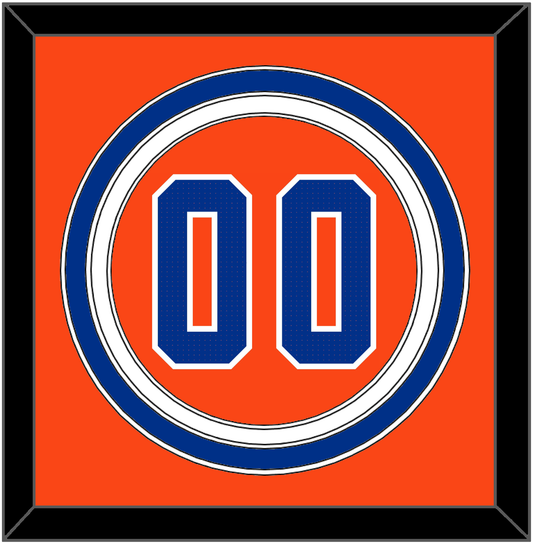 Florida Baseball Number - Alternate Orange - Premier Tier 2