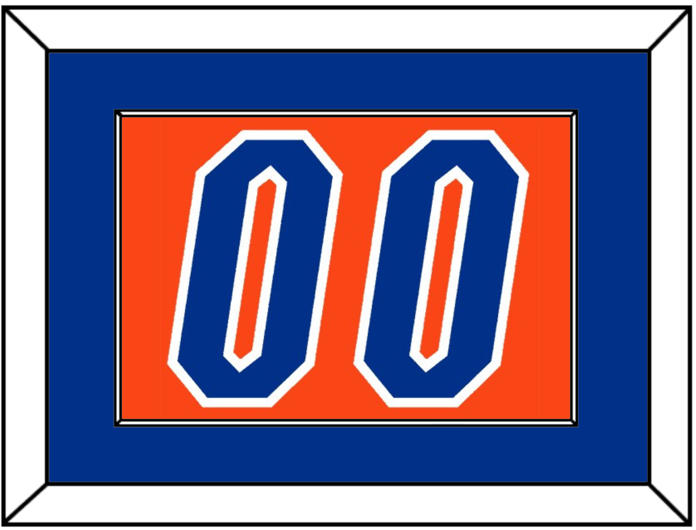 Florida Basketball Number - Road Orange (2017-2018) - Essential Tier 2