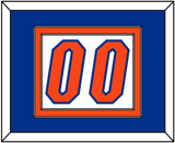 Florida Basketball Number - Home White (2017-2018) - Double Mat 2