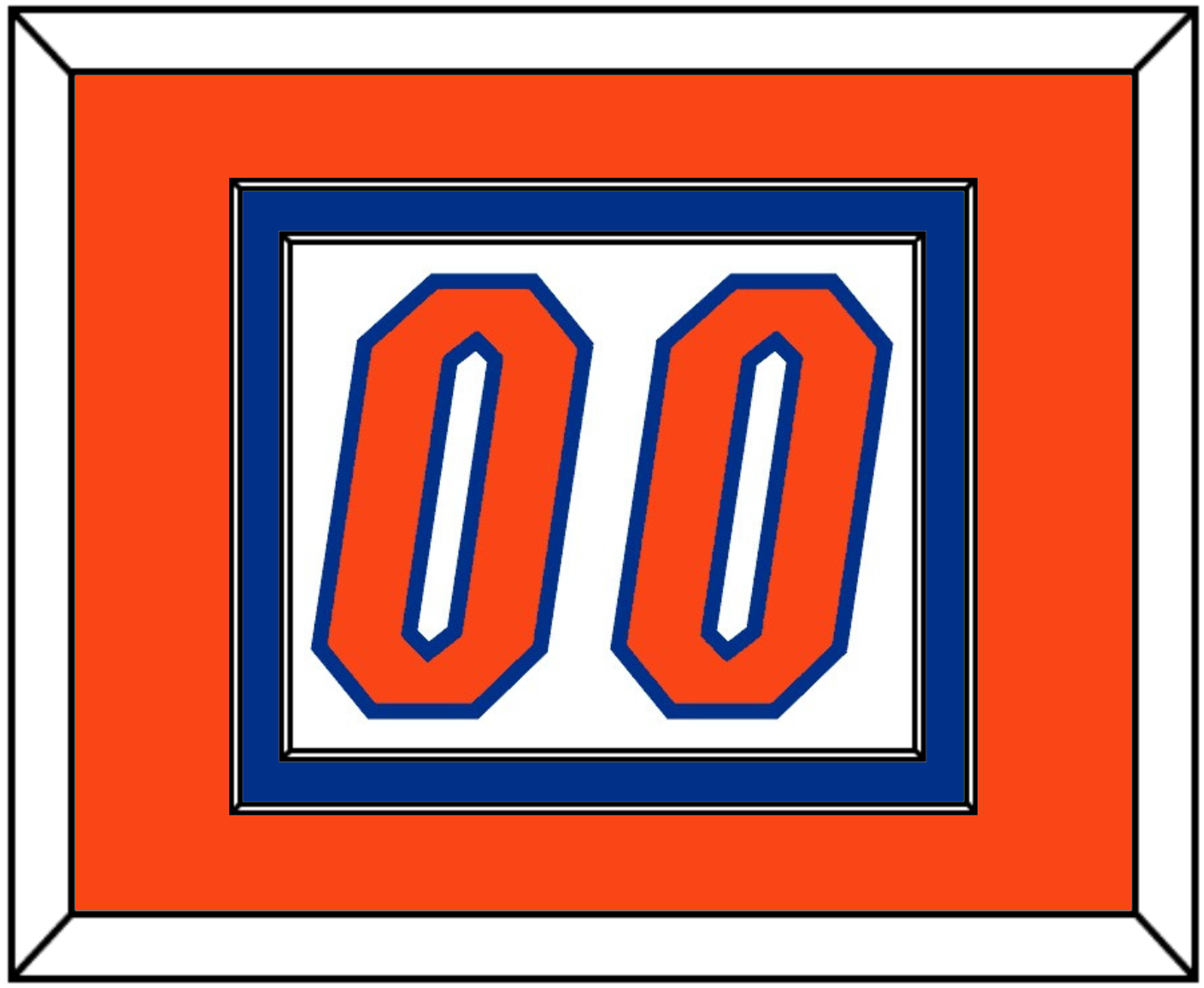 Florida Basketball Number - Home White (2017-2018) - Signature Tier 3