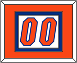 Florida Basketball Number - Home White (2017-2018) - Double Mat 3