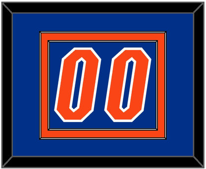 Florida Basketball Number - Road Blue (2017-2018) - Signature Tier 2