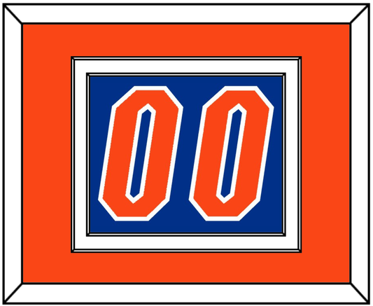 Florida Basketball Number - Road Blue (2017-2018) - Signature Tier 3