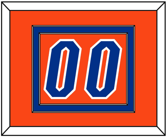 Florida Basketball Number - Road Orange (2017-2018) - Signature Tier 2