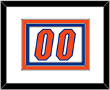 Florida Basketball Number - Home White (2017-2018) - Triple Mat 1