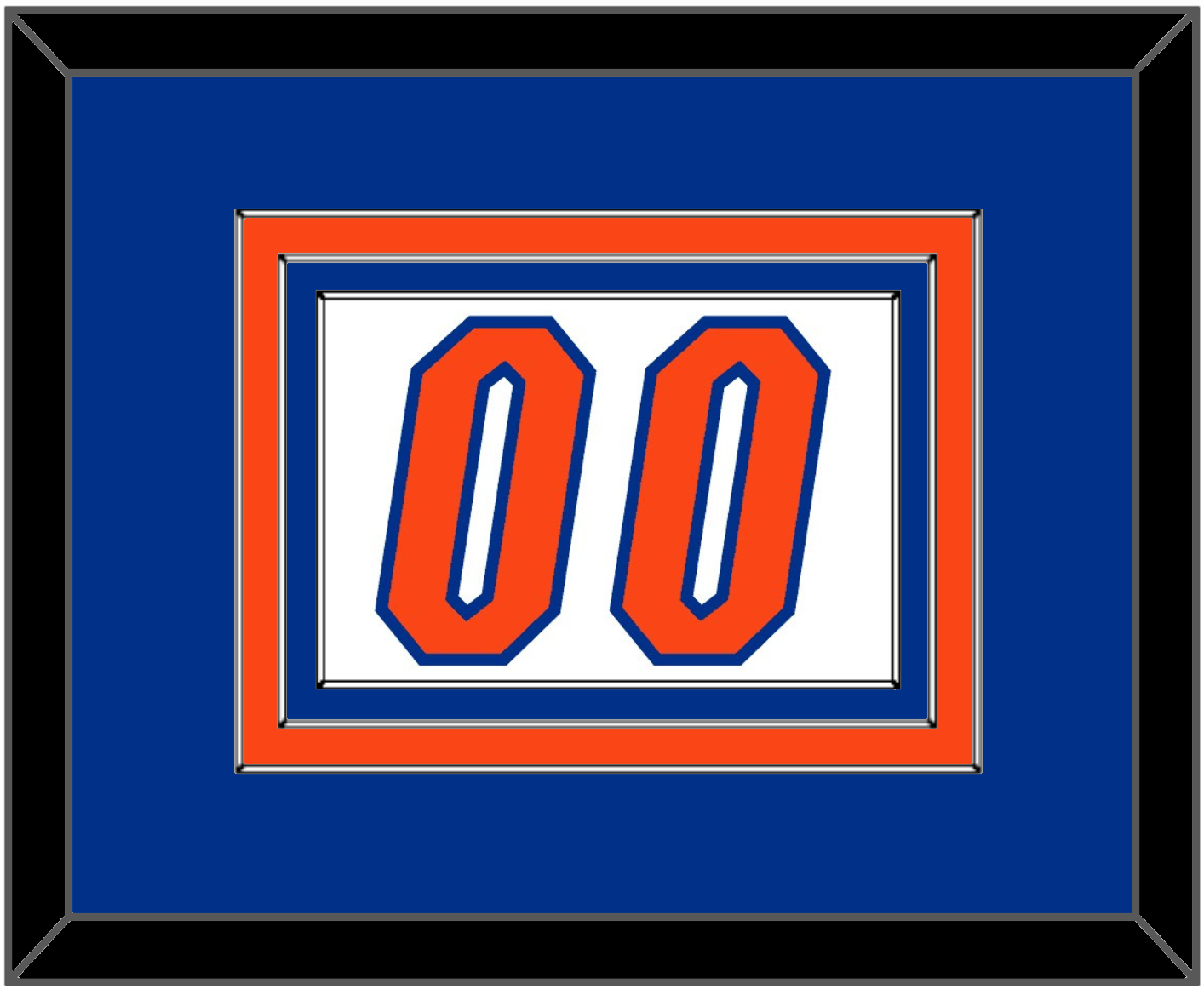 Florida Basketball Number - Home White (2017-2018) - Premier Tier 3