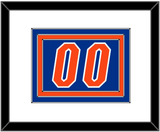 Florida Basketball Number - Road Blue (2017-2018) - Triple Mat 1