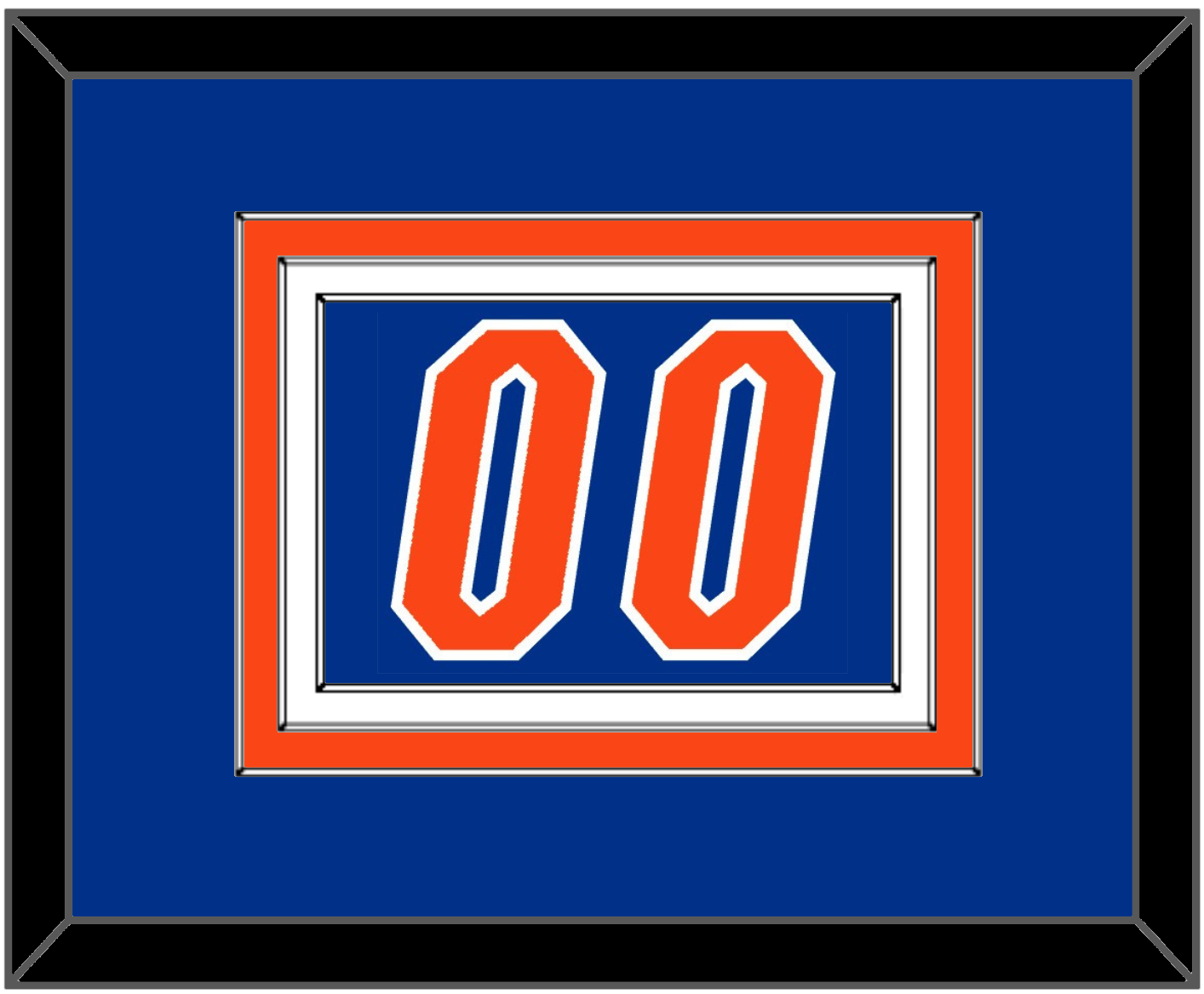 Florida Basketball Number - Road Blue (2017-2018) - Premier Tier 2