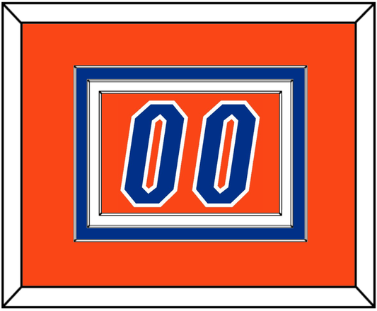 Florida Basketball Number - Road Orange (2017-2018) - Premier Tier 2