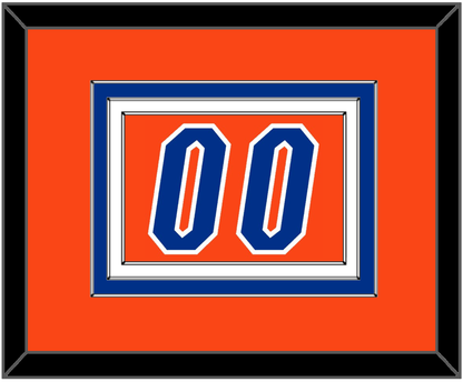 Florida Basketball Number - Road Orange (2017-2018) - Premier Tier 2