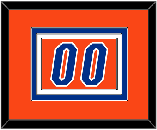 Florida Basketball Number - Road Orange (2017-2018) - Premier Tier 2