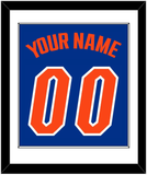 Florida Basketball Name & Number - Road Blue (2017-2018) - Single Mat 1