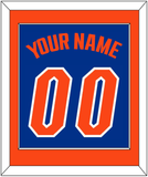 Florida Basketball Name & Number - Road Blue (2017-2018) - Single Mat 2