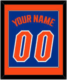 Florida Basketball Name & Number - Road Blue (2017-2018) - Single Mat 2