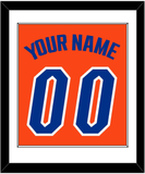 Florida Basketball Name & Number - Road Orange (2017-2018) - Single Mat 1