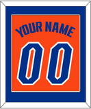 Florida Basketball Name & Number - Road Orange (2017-2018) - Single Mat 2