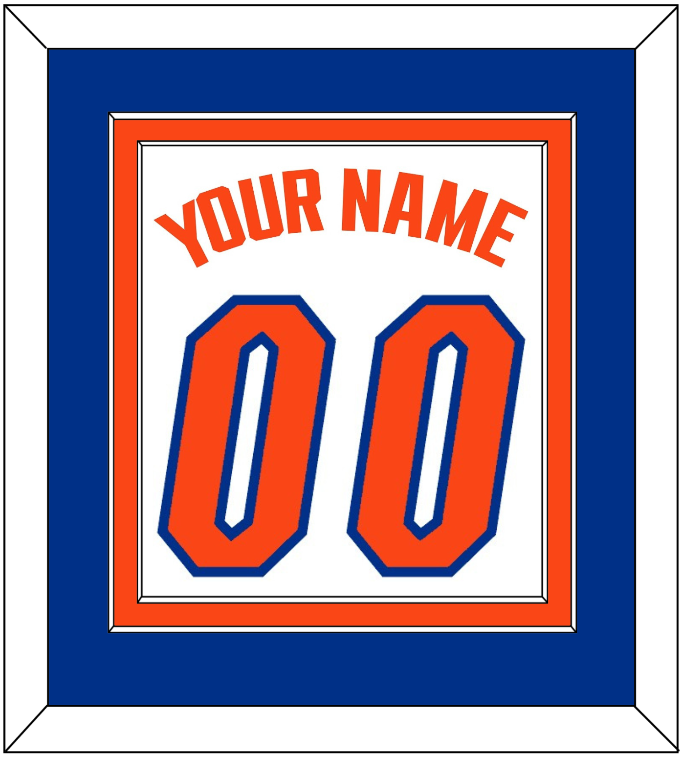 Florida Basketball Name & Number - Home White (2017-2018) - Signature Tier 2