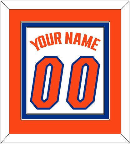 Florida Basketball Name & Number - Home White (2017-2018) - Signature Tier 3