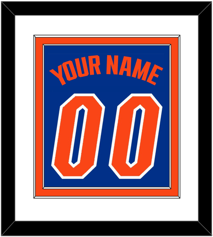 Florida Basketball Name & Number - Road Blue (2017-2018) - Signature Tier 1