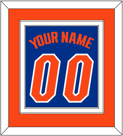 Florida Basketball Name & Number - Road Blue (2017-2018) - Signature Tier 3
